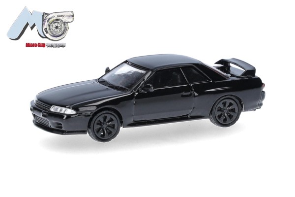 MicroCity: Nissan Skyline GTR32, schwarz