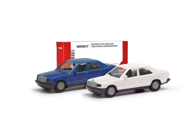 MiniKit: Mercedes-Benz 190 E, rot