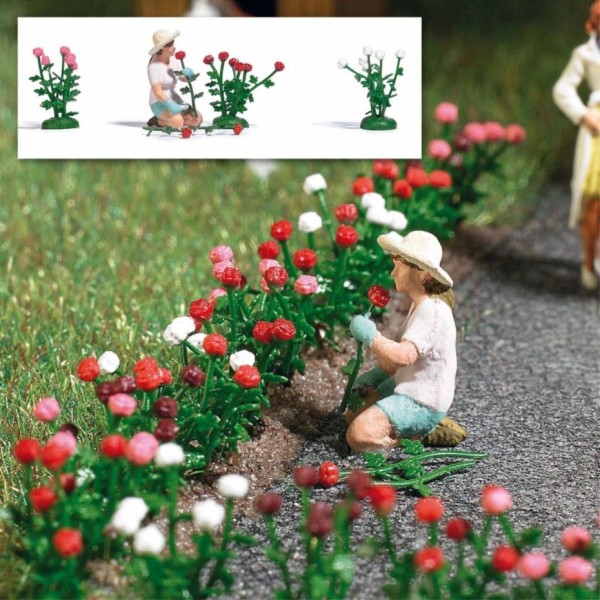 H0-Action-Set: Rosenpflückerin