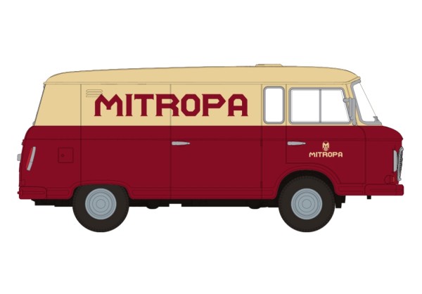 Barkas B 1000 Kasten, 1960, Mitropa