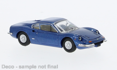 Ferrari Dino 246 GT, metallic-blau, 1969