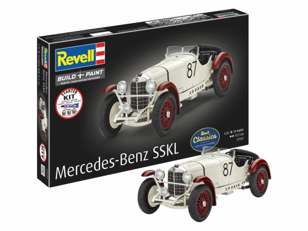 1:32-Starter Kit Mercedes-Benz SSK