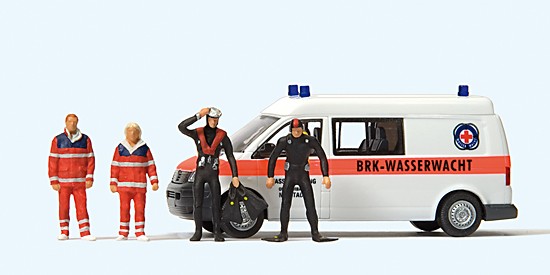 H0-VW T 5, BRK Wasserwacht, Neustadt
