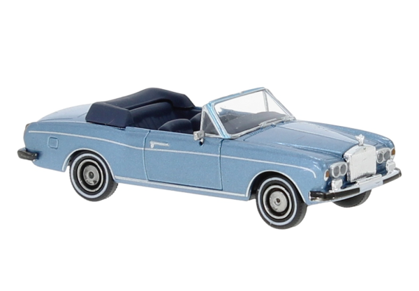 Rolls Royce Corniche, metallic-blau
