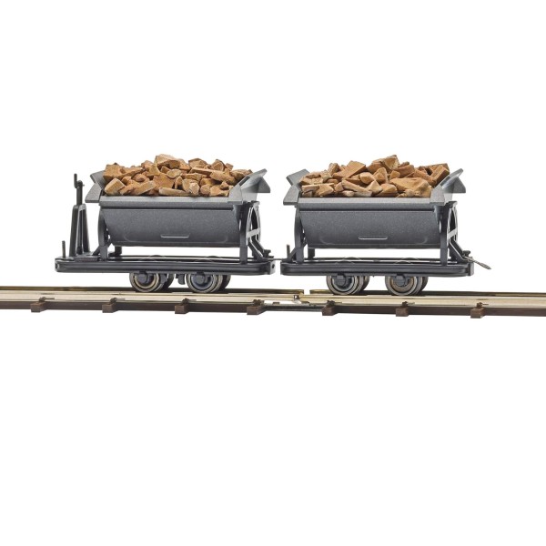 Kipploren mit Spaltholz