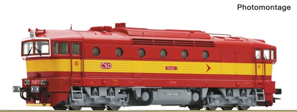 DC-Diesellokomotive 754 067-7, CSD/CD