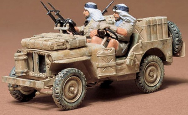 1:35 WWII Britisch S.A.S Jeep (2)