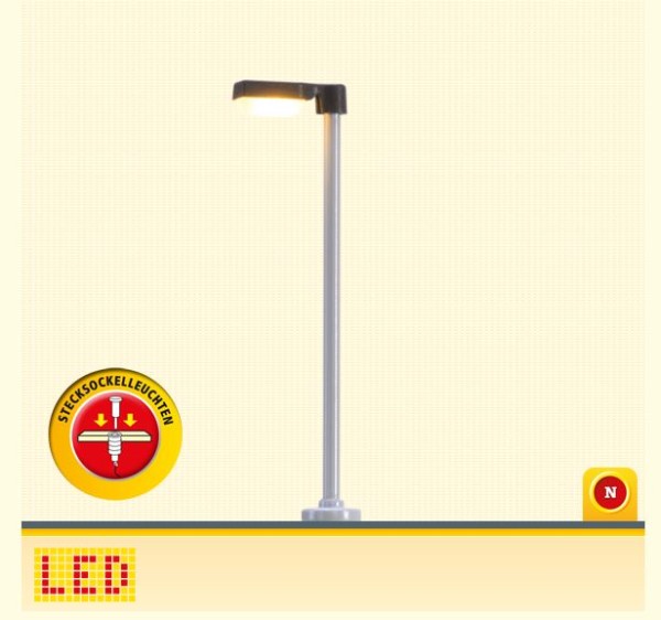 N LED-Aufsatzleuchte mit Stecksockel