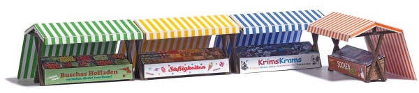 H0-4 Marktstände
