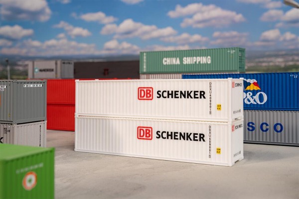H0-40 Container DB, 2er-Set