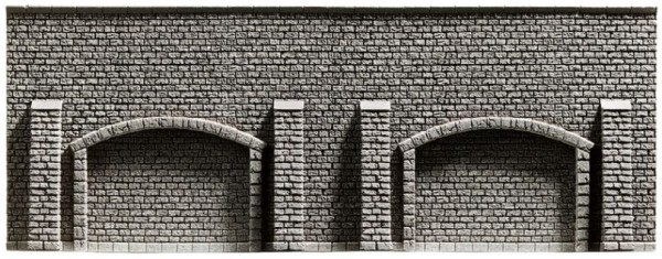 N-Arkadenmauer, extra lang 39,6 x 7,4 cm
