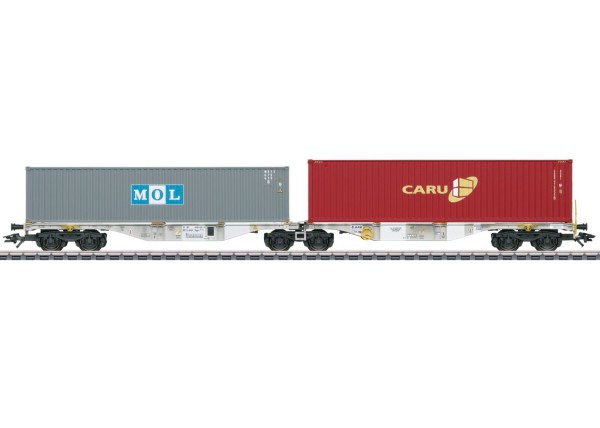 Doppel-Containertragwagen Bauart Sggrss