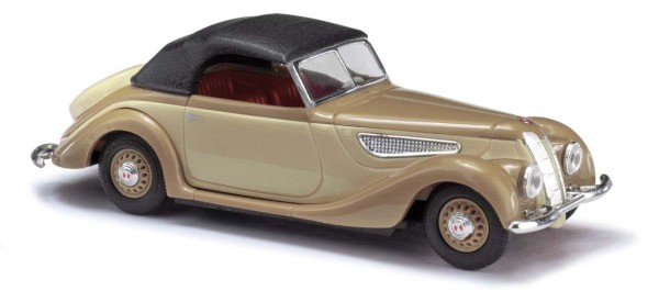 EMW 327 Cabrio geschlossen, braun