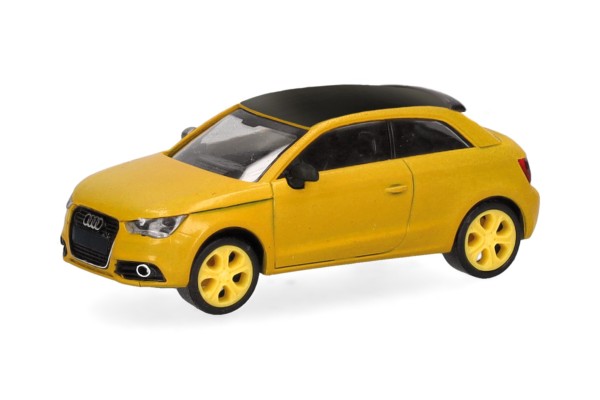 Audi S1, vegasgelb, Dach schw