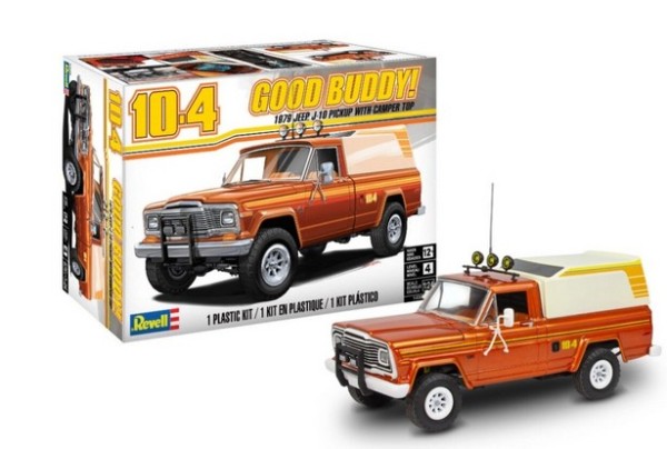 1:24-Jeep J-10 pickup with camper