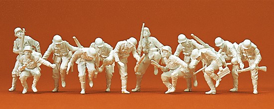 Absitzende Panzergrenadie