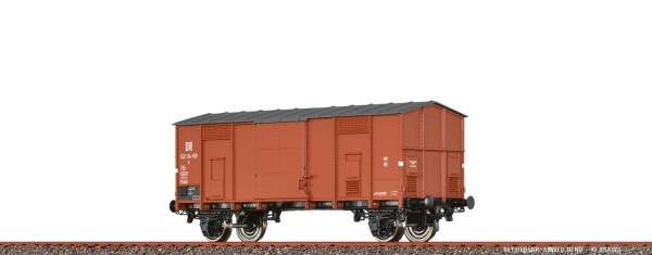 H0-Spitzdachwagen Gu der DR