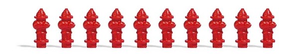 H0-Mini-Set: US Hydranten, 10 Stück