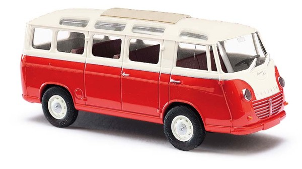 Goliath 1100 Luxusbus, rot/creme,1957