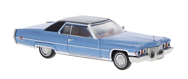 Cadillac Coupe deVille, hellblau/schwarz