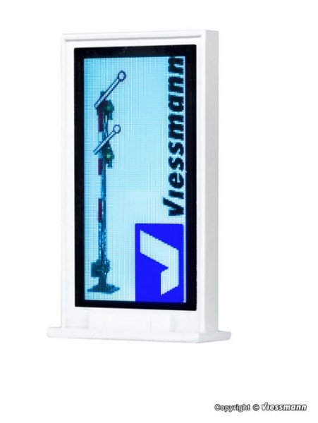 H0-LCD Werbetafel, einseitig