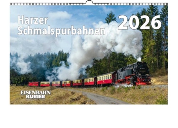 Harzer Schmalspurbahn-Kalender 2026