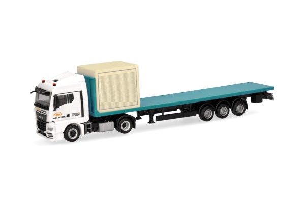 MAN TGX GM Flachbett-Sattelzug mit 10ft