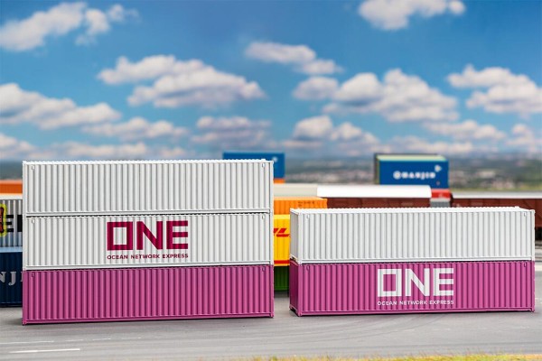 H0-40 Container ONE, 5er-Set