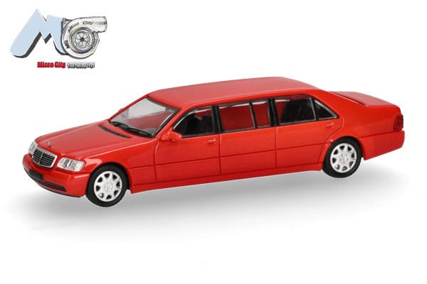 MB S600 Pullmann, rot