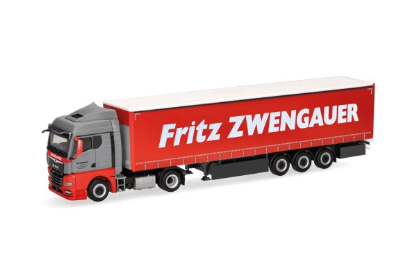 MAN TGX GM Gardinenplanen-Sattelzug