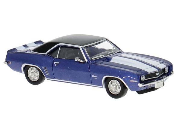 Chevrolet Camaro, blau/schwarz, 1969